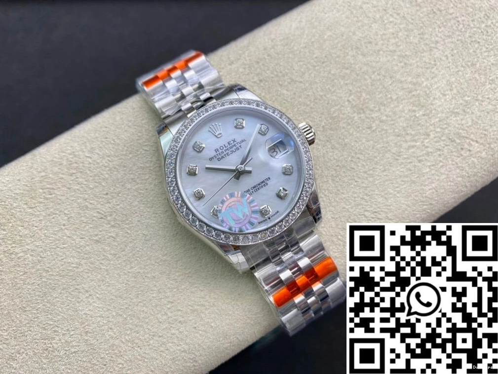 Diamond Datejust TW M278384RBR-0008 Factory Rolex Bezel 0714